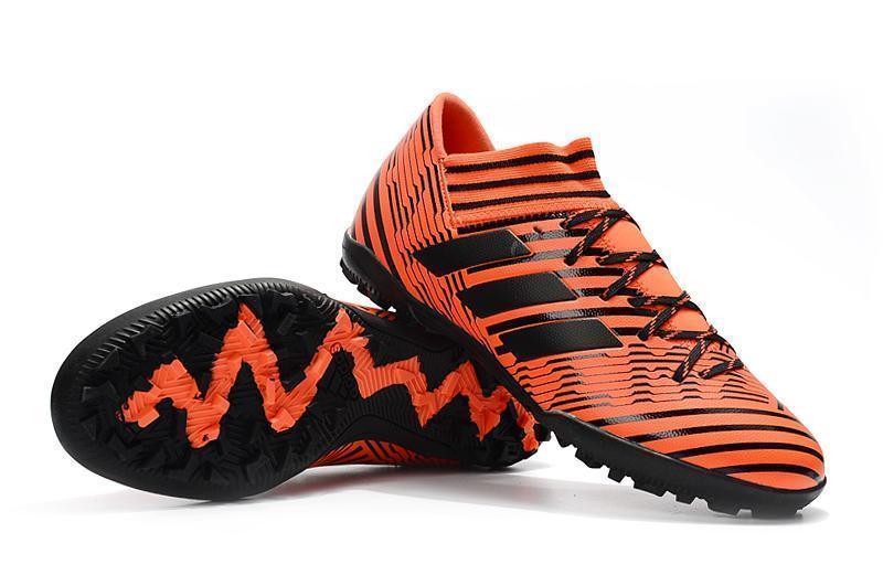 New Adidas Nemeziz Series TF Flame Soccer Cleats Shoes Orange Black