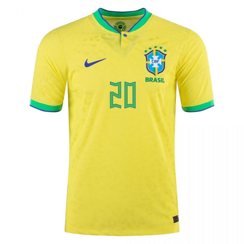 Vinicius Jr. Brazil 22/23 I Home Jersey - Player Version