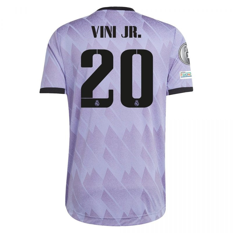 Vinicius Jr. Real Madrid 22/23 UCL II Away Jersey - Player Version