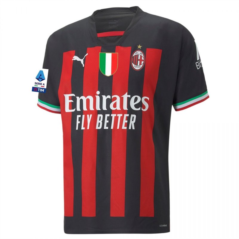 Zlatan Ibrahimovi�� AC Milan 22/23 I Home Jersey - Player Version