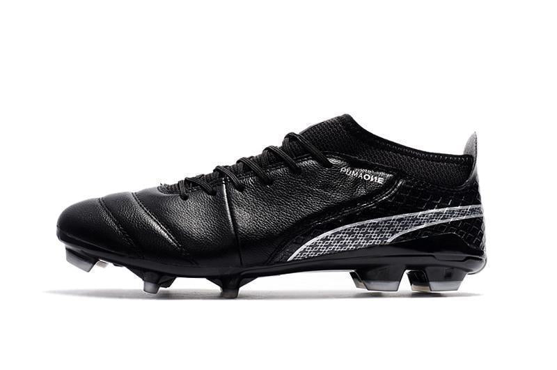 PUMA ONE 17.1 FG Soccer Cleats Black Volt Silver