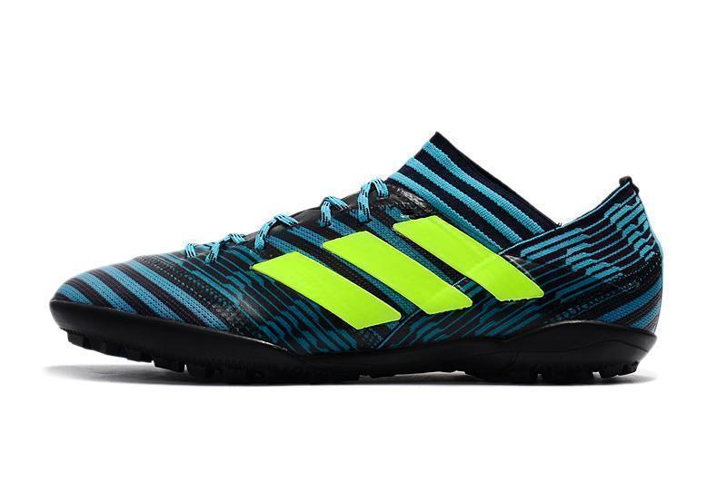 Adidas Nemeziz Tango 17.3 Turf Soccer Cleats Blue Black Solar Yellow