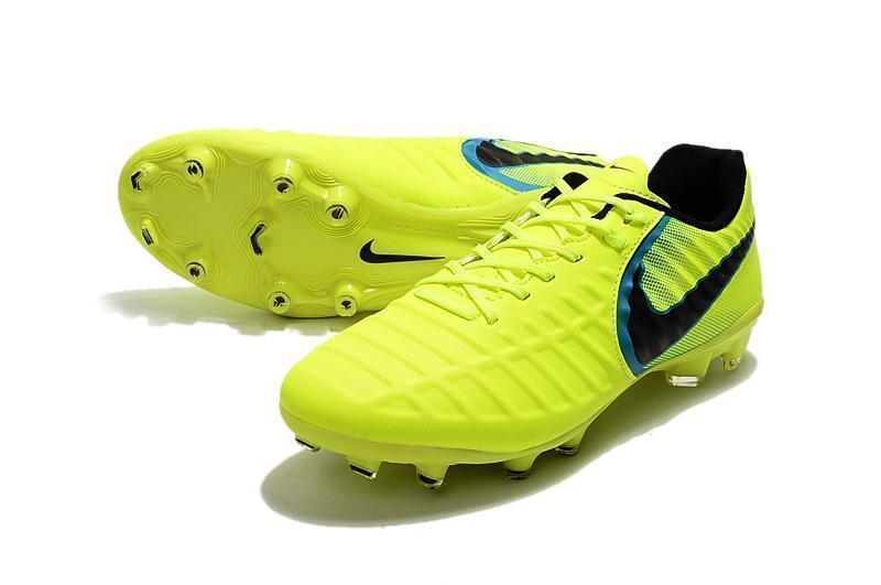 Nike Tiempo Legend VII FG Soccer Cleats Fluorescent Green Black