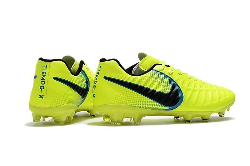 Nike Tiempo Legend VII FG Soccer Cleats Fluorescent Green Black