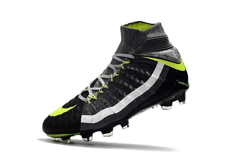 Nike Hypervenom Phantom III DF FG Soccer Cleats Midnight Fog Black